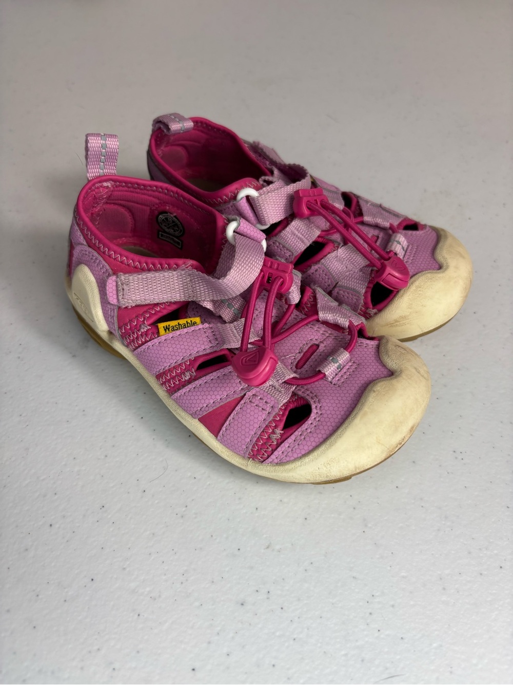 Keen Newport H2 Pink Waterproof Hiking Sandals Child Size 10